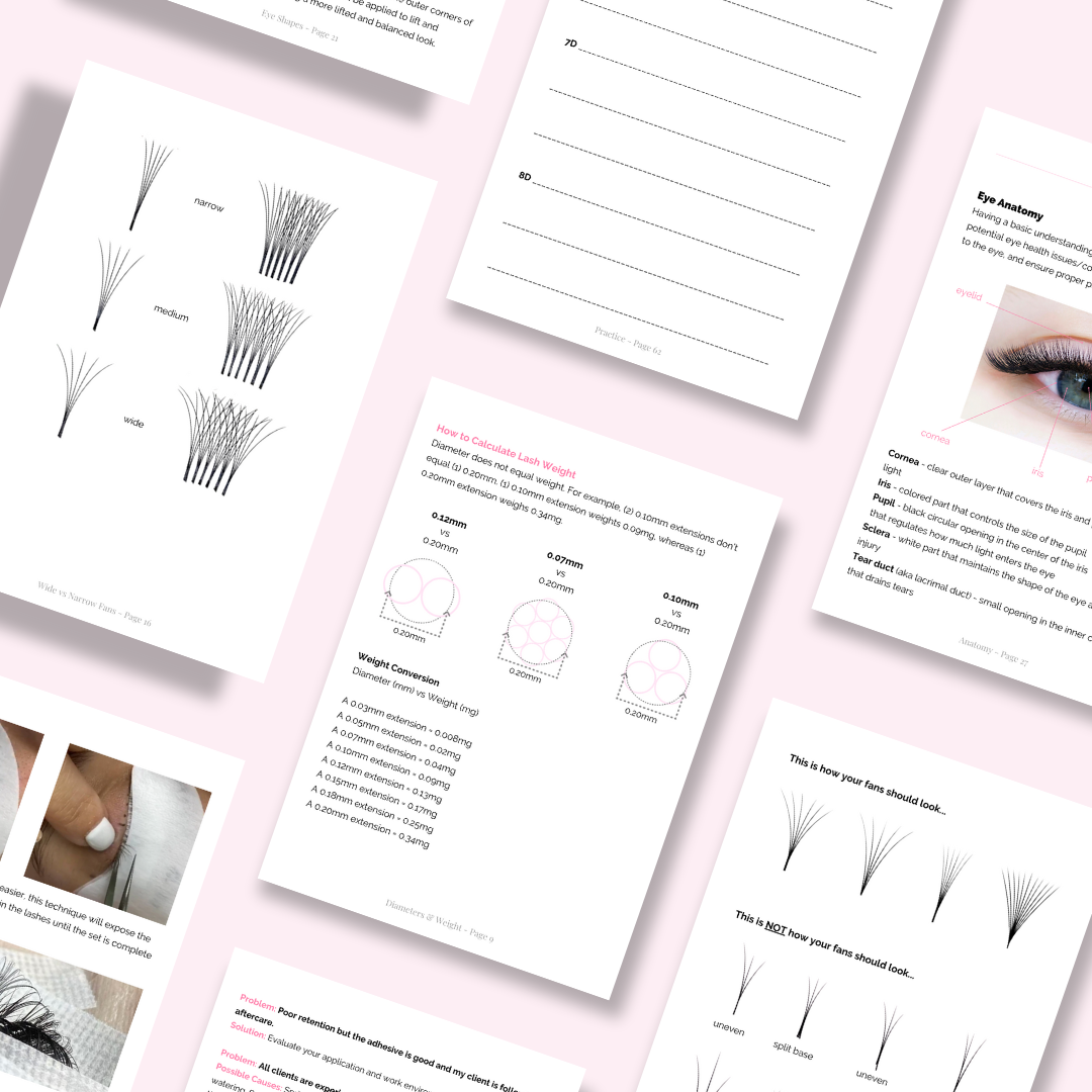 Advanced Lash Training Manual (E-Book)
