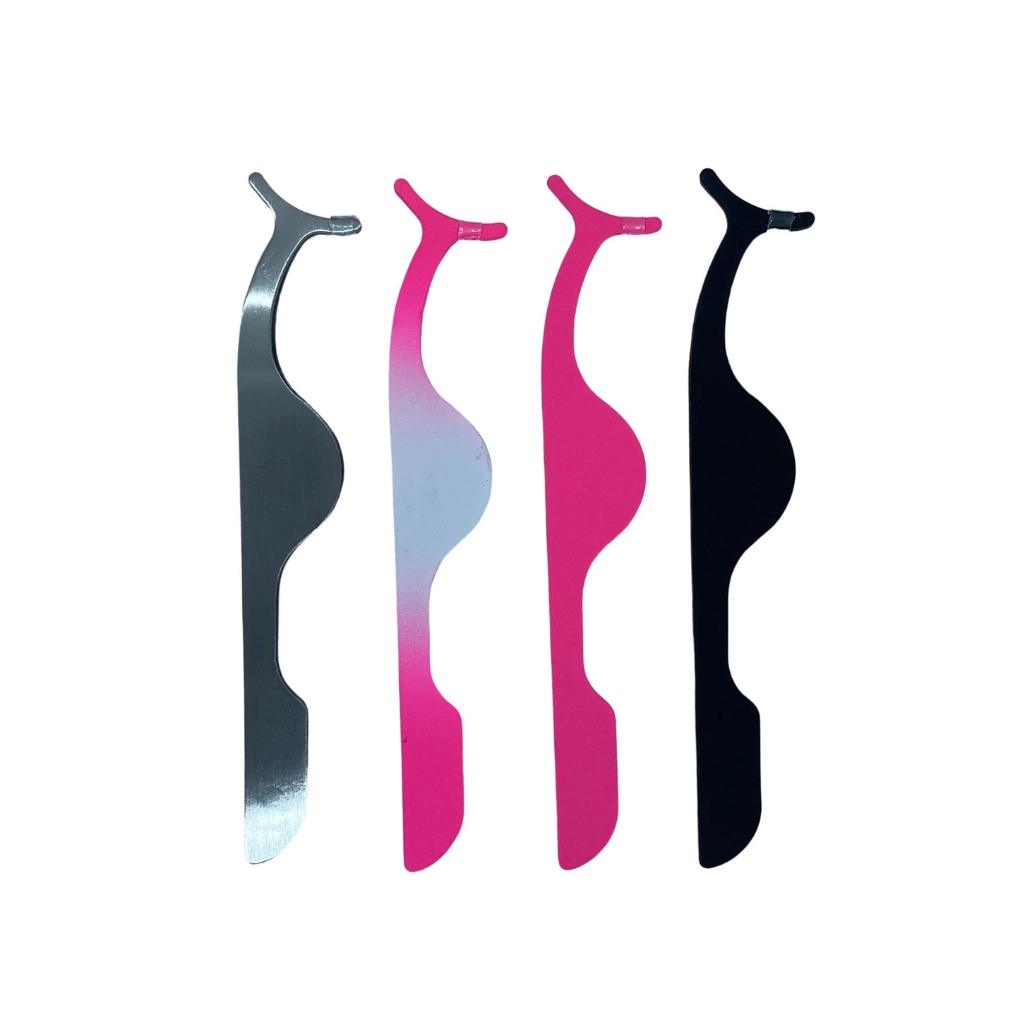 Lash Applicator-Our Lash Applicator saves you time by making your lash application/removal easier than ever. This durable tool keeps your fingers from getting sticky, while giving you a precise application/removal every time. Not to mention, its compact size makes it perfect to add to your makeup/travel bag for any unexpected lash emergencies. Description Available in Silver, Pink/White, Pink, Black Material: Stainless Steel-Quality Mink Lashes-Pretty N Mink