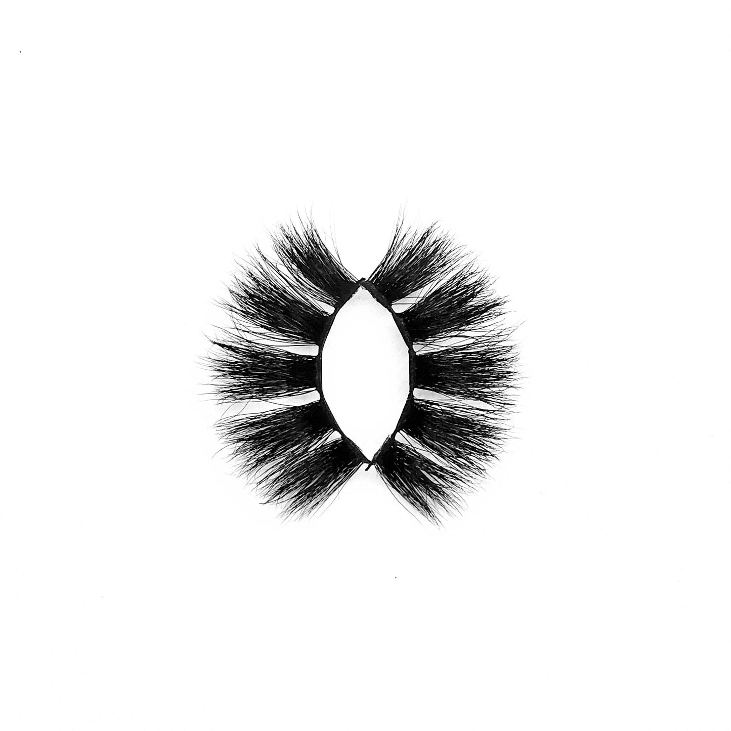 Admire-Mega Volume-FREE COMPLIMENTS + confidence come with our 25mm 5D mink lashes. Our “Admire” lashes will make you the girl everyone admires. You can’t go wrong with these super fluffy, wispy lashes. They give you a flattering, bold, open-eye look. Also available in our "Pretty Gal (3-Pack)" Description Handmade, Cruelty-Free, Wear up to 30x Material: 100% Mink Band: Black Cotton Band Volume:Mega Volume Style: Wispy, X-Long, Dramatic, Open-eye To Use: Measure and size your lashes by placing t