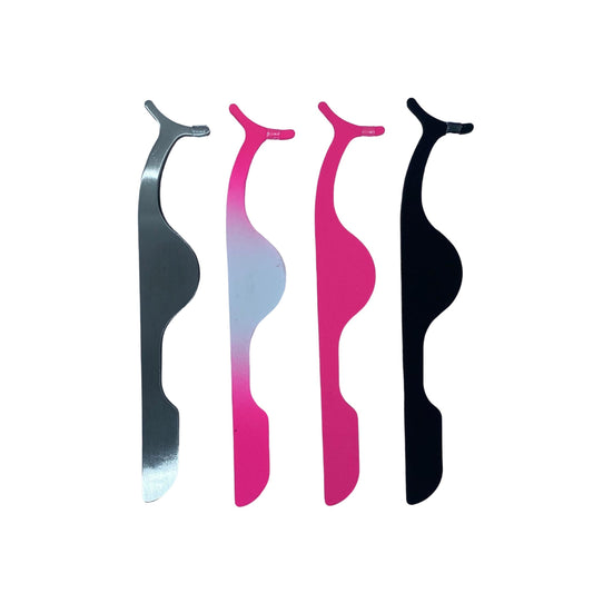 Lash Applicator-Our Lash Applicator saves you time by making your lash application/removal easier than ever. This durable tool keeps your fingers from getting sticky, while giving you a precise application/removal every time. Not to mention, its compact size makes it perfect to add to your makeup/travel bag for any unexpected lash emergencies. Description Available in Silver, Pink/White, Pink, Black Material: Stainless Steel-Quality Mink Lashes-Pretty N Mink