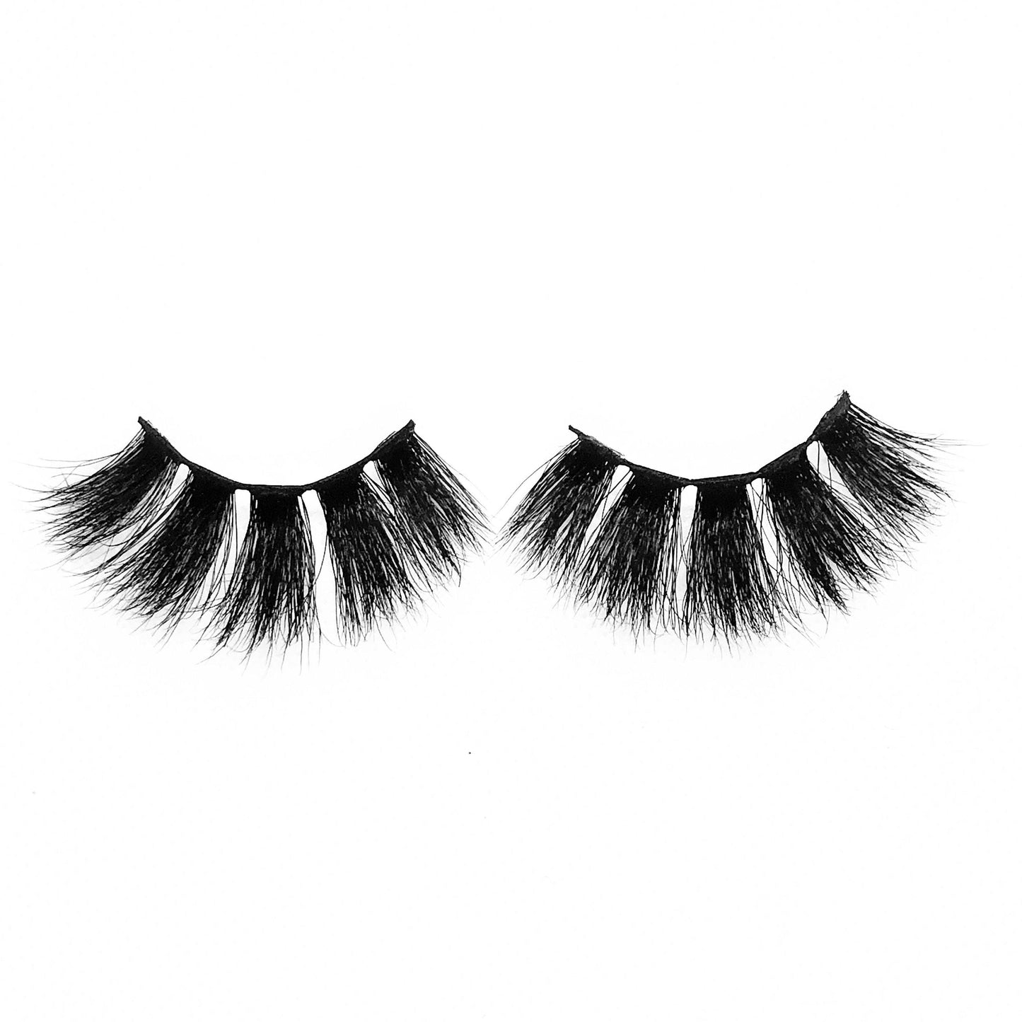 Pretty Gal (3-Pack)-Mega Volume-This set includes (3) 25mm mink lashes: Admire Babydoll Conceited Description Handmade, Cruelty-Free, Wear up to 30x Material: 100% Mink Band: Black Cotton Band Volume:Mega Volume Style: Extra Long, Dramatic, Open-eye, Cat-eye, Wispy To Use: Measure and size your lashes by placing the false lash against your lash line where your natural lashes start. Using Mini Scissors, cut off the excess lash band length from the outer corners to ensure they fit properly. Apply 