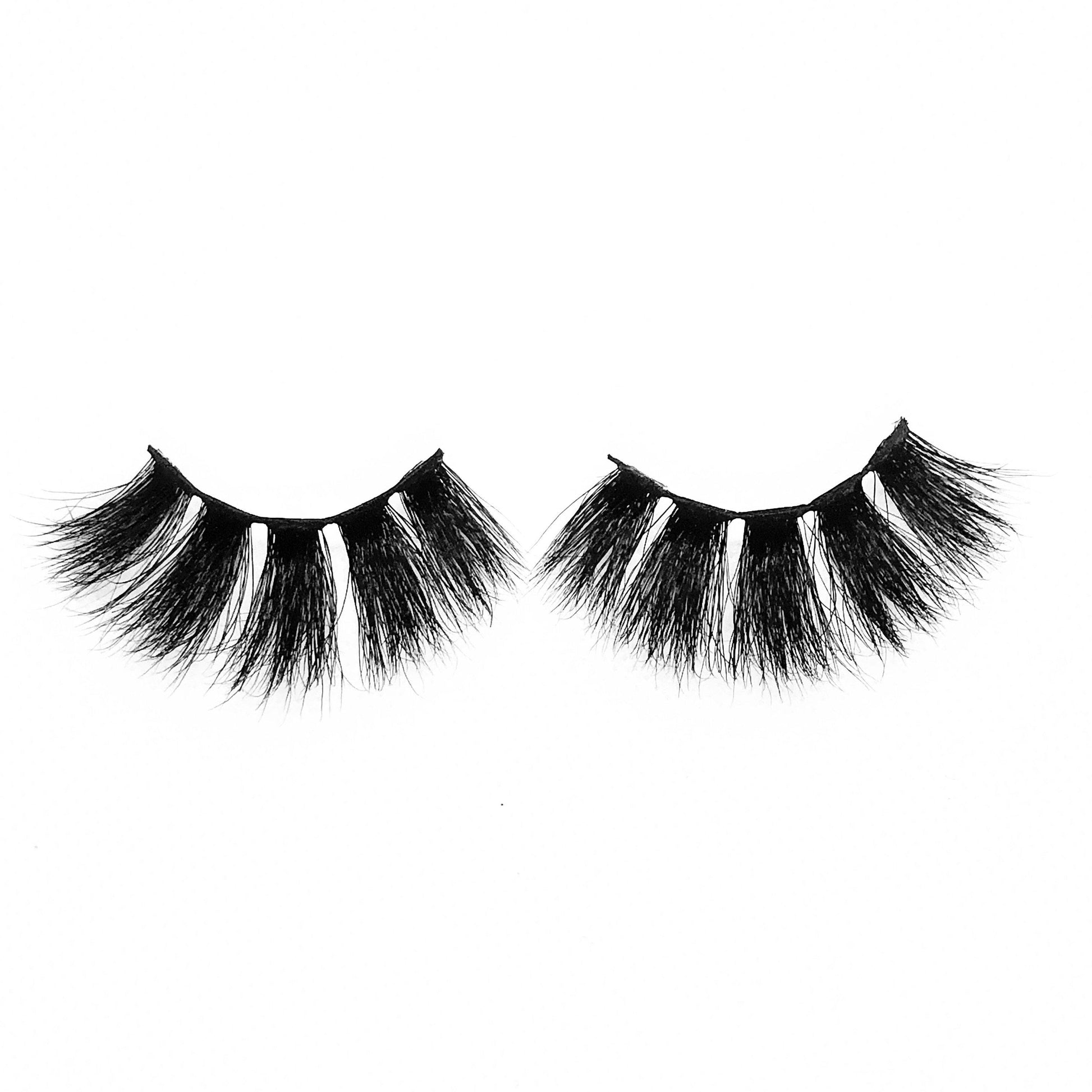 Pretty Gal (3-Pack)-Mega Volume-This set includes (3) 25mm mink lashes: Admire Babydoll Conceited Description Handmade, Cruelty-Free, Wear up to 30x Material: 100% Mink Band: Black Cotton Band Volume:Mega Volume Style: Extra Long, Dramatic, Open-eye, Cat-eye, Wispy To Use: Measure and size your lashes by placing the false lash against your lash line where your natural lashes start. Using Mini Scissors, cut off the excess lash band length from the outer corners to ensure they fit properly. Apply 