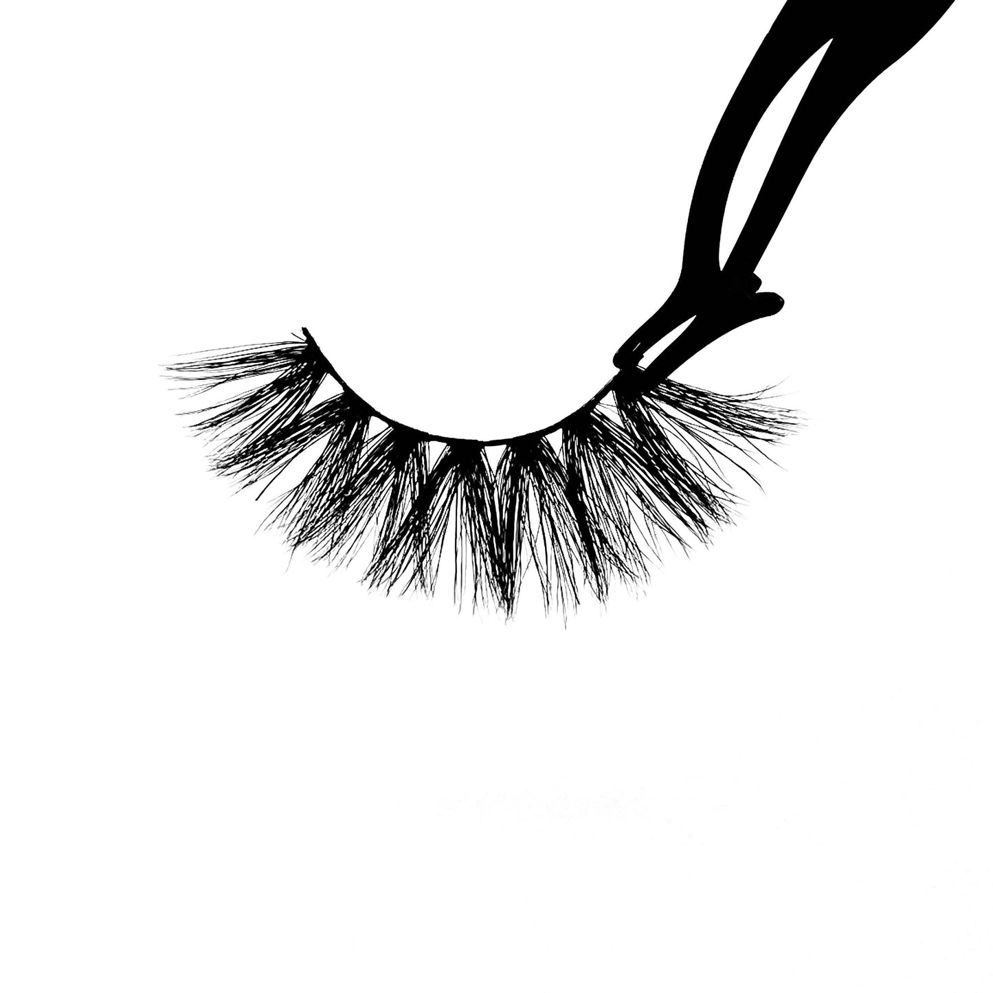 Indespoiled-High Volume-"Indespoiled" is the combination of independent and spoiled. These lashes are inspired by our ladies that get their own bag, but love to be spoiled too! Our "Indespoiled" lashes are everything and then some. The unique design of these lashes makes them super cute and fun to wear. Also available in our "Boss Up (3-Pack)." Try our 25mm "Babydoll" lashes for a longer look! Description Handmade, Cruelty-Free, Wear up to 30x Material: 100% Mink Band: Thin, Black Cotton Band Vo