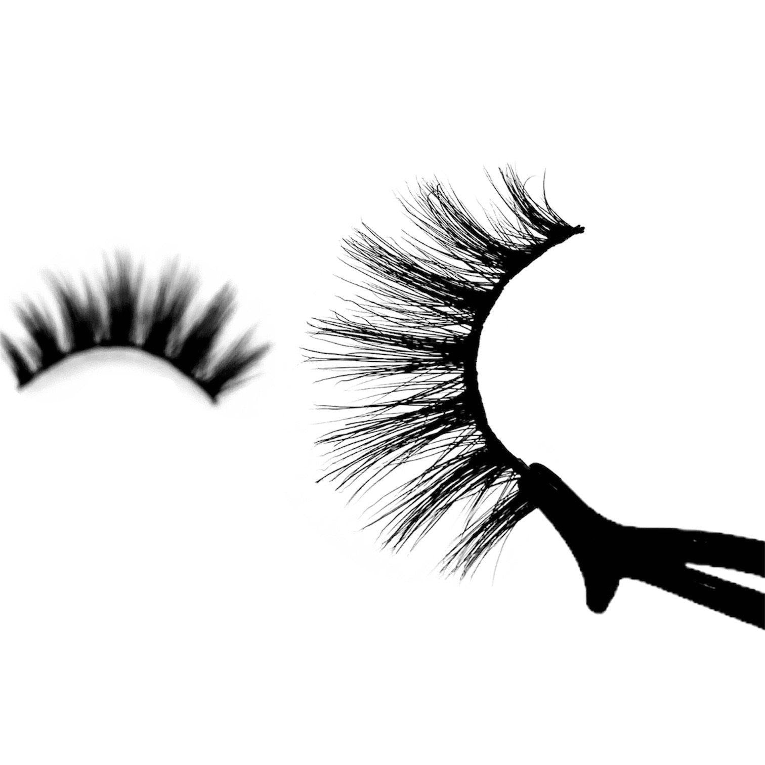 Sassy-Medium Volume-Our “Sassy” lashes are an entire vibe. They’re versatile and have that gorgeous wispy look that everyone loves. "Sassy” is a natural, flirty, medium volume lash that’s designed to enhance and brighten your eyes with longer lengths towards the middle. These are a MUST HAVE for your go-to collection. Description Handmade, Cruelty-Free, Wear up to 30x Material: 100% Mink Band: Black Cotton Band Volume: Medium Style: Wispy, Open-eye, Flirty, Natural To Use: Measure and size your 